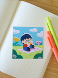 Print | Picnic kid