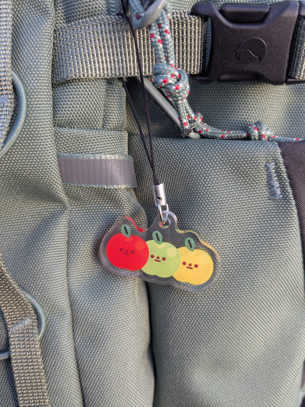 Lanyard | Colorful fruit sticker design
