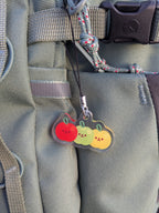 Lanyard | Colorful fruit sticker design