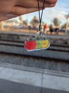 Lanyard | Colorful fruit sticker design